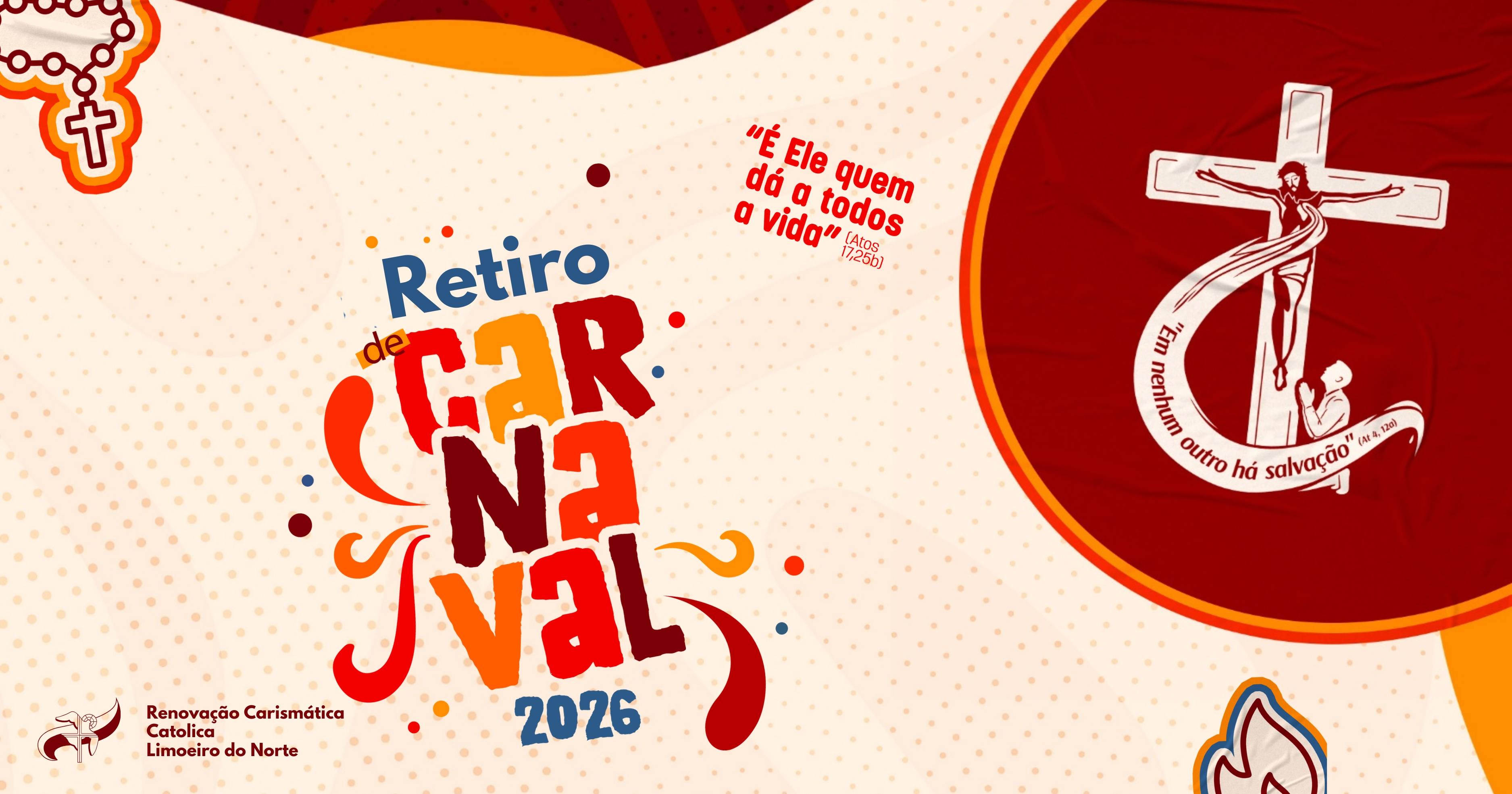 RETIRO DE CARNAVAL - RENOVAR 2026 - FORTIM-CE